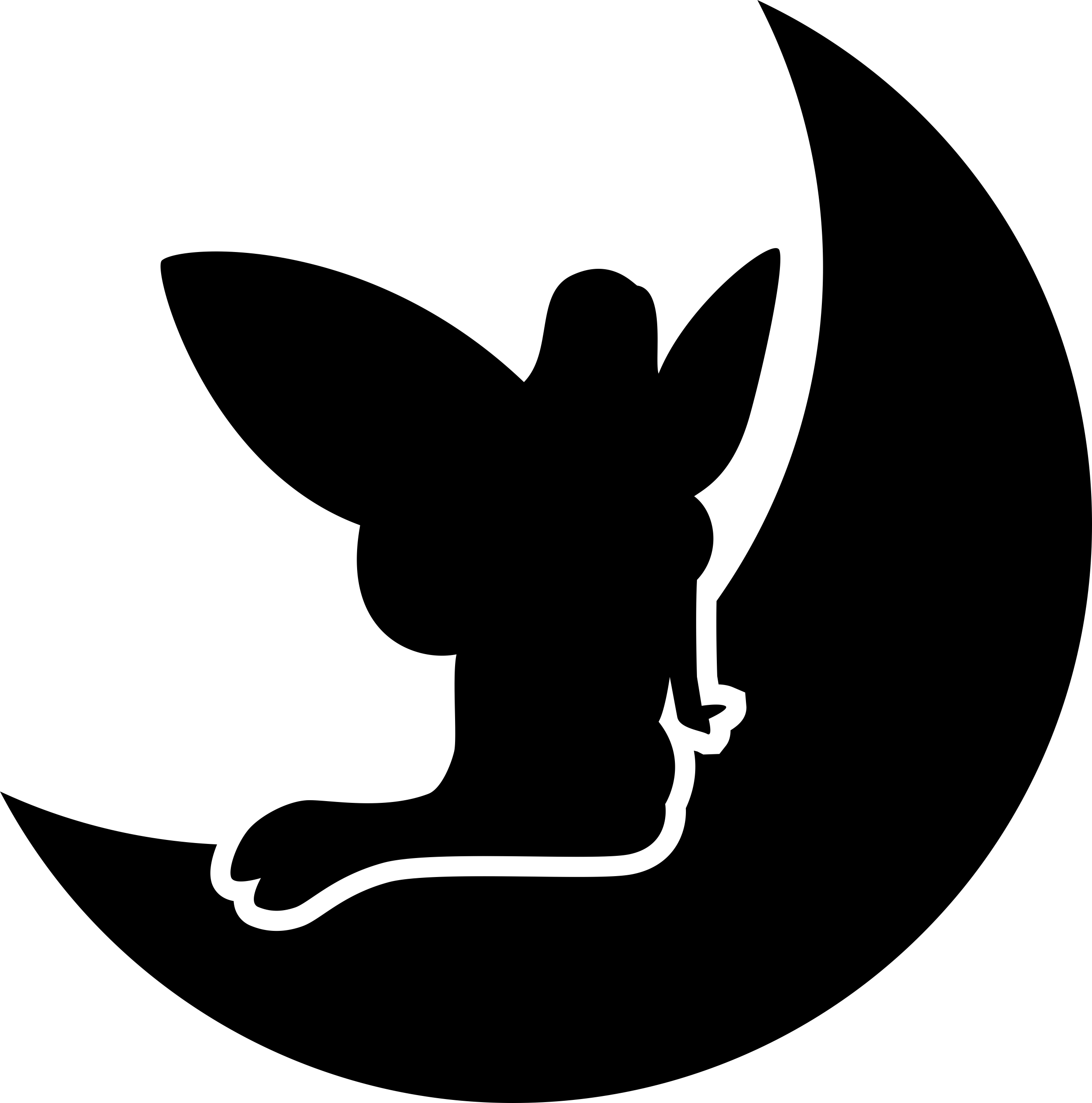 Fairy And Moon Outline Svg File Free Vectors